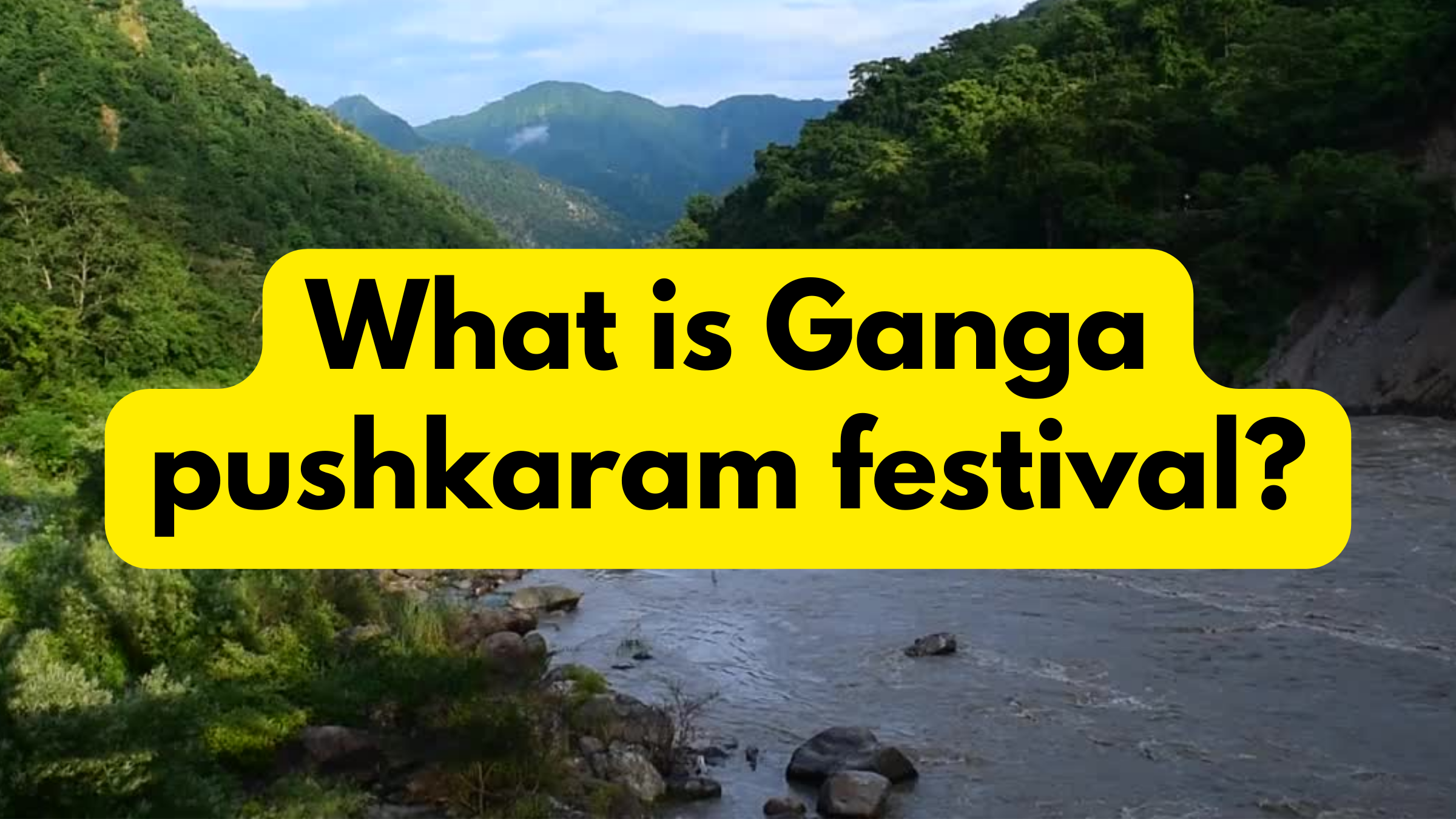 What is Ganga pushkaram festival